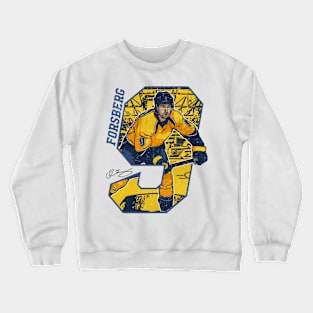 Filip Forsberg Nashville Offset Crewneck Sweatshirt